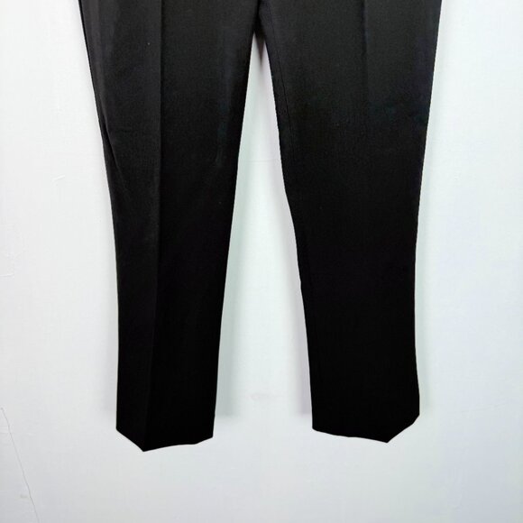 NWT Express Columnist Barely Boot High Rise Pants Stretch Black Size 6 SHORT NEW - Picture 3 of 12